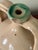 Ceramic Antique Rustic European Hand Painted Pottery Jug With Handles For Sale - Image 7 of 11