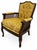 1960s Vintage Mid-Century Modern Cane Armchair For Sale - Image 5 of 5