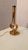 Beige Brass Table Lamp with Informal Decoration, 1960s For Sale - Image 8 of 18