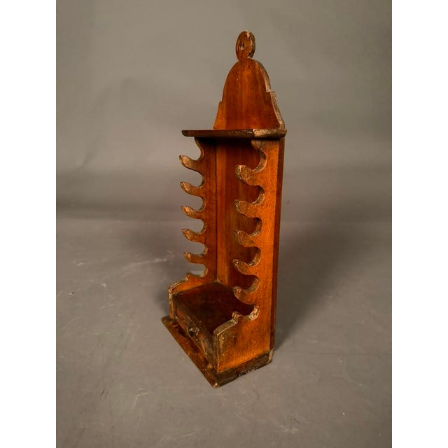 18th Century French Country Walnut Knife Holder With Drawer, Circa 1790 For Sale In Indianapolis - Image 6 of 13
