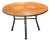 Vintage Pencil Reed and Metal Dining Table For Sale