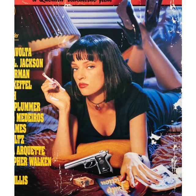 Pulp Fiction Movie Poster, 1994 For Sale - Image 3 of 5