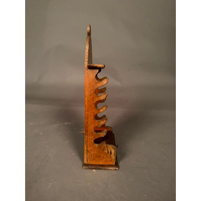French Country 18th Century French Country Walnut Knife Holder With Drawer, Circa 1790 For Sale - Image 3 of 13