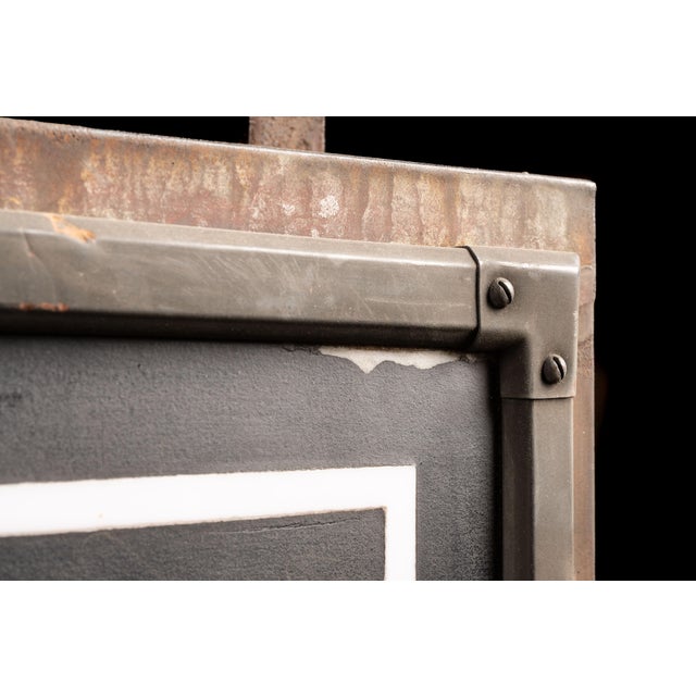 Early 20th Century Chicago Milk Glass Pharmacy Drugs Sign For Sale In Chicago - Image 6 of 11