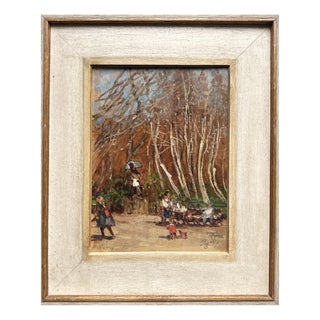 Heinrich Jindrich Tomec, Painting, 1916, Czech/Austrian Impressionist, Vienna, Prague, Provenance Kinsky For Sale