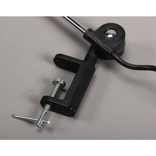 Silver Topo Desk Lamp by Joe Colombo for Stilnovo, 1970s For Sale - Image 8 of 10