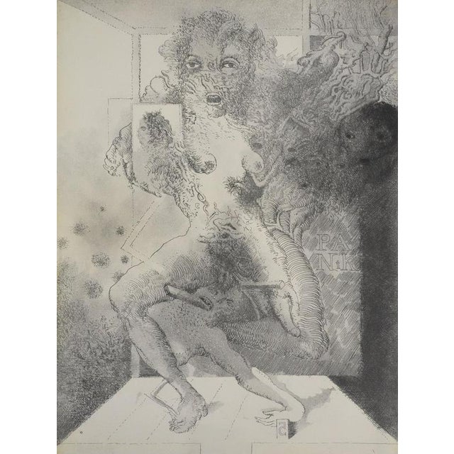 Popovic Ljuba, Nude, This Uproar, 1975, Engraving For Sale - Image 6 of 9