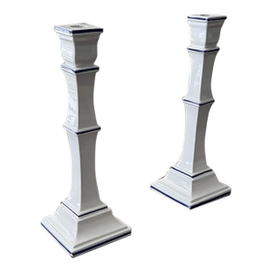 Vintage MCM Italian Candle Holders -Set of 2