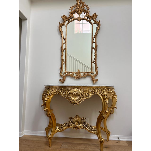 Console Table, Mid 18th Century Louis XV For Sale In Los Angeles - Image 6 of 6