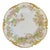 Antique Jean Pouyat Limoges Holly Branch Plate With Heavy Gold For Sale