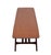 Brown Dutch Floating Top Coffee Table by Louis Van Teeffelen for Wébé, 1960 For Sale - Image 8 of 11