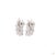 Early 21st Century 3.97 Carat Rose Cut Diamond Gold Earrings, Pair For Sale - Image 5 of 9