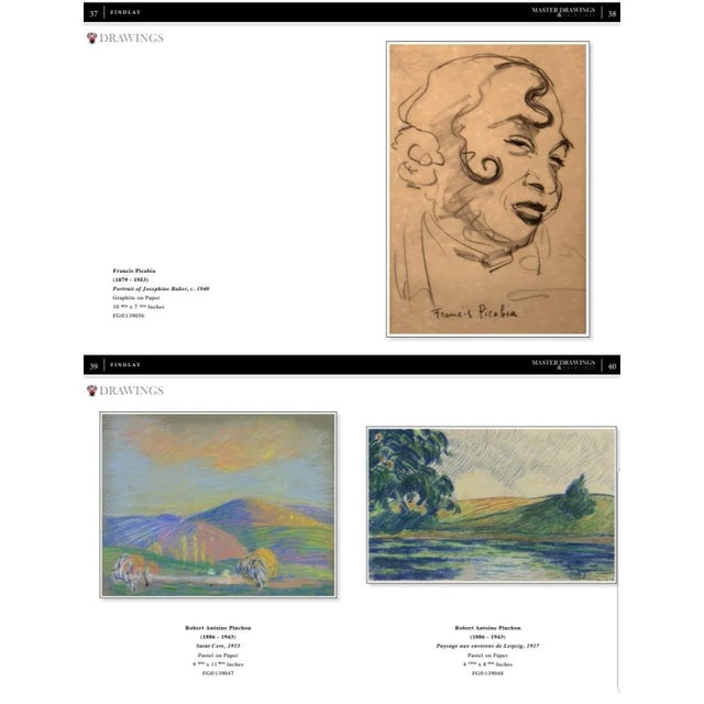 Picabia Francis - Woman Portrait - Pencil Drawing - 1940 - c.o.A For Sale - Image 10 of 12