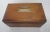 Rustic Walnut Humidor Box For Sale - Image 3 of 6