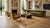 Elevate your interior with this exceptional hand-knotted wool area rug, seamlessly blending traditional Suzani-inspired...