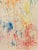 Acrylic, colored, pencil, and graphite on standard depth canvas. Edges painted the same creamy white as the background,...