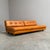 Remarks: Vintage leather daybed / sofa, Germany 1960s. Wooden frame and upholstered with soft cognac leather. Sofas is in...