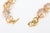 1980s Vintage Anne Klein Lucite and Gold Filled Loop Ball Necklace, 1980's For Sale - Image 5 of 9