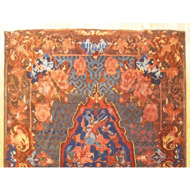 Late 19th Century Antique Caucasian Karabagh Oriental Rug in Gallery Size with Multiple Medallions For Sale - Image 5 of 5