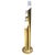 Vintage Brass and Murano Glass Floor Lamp, Italy, 1970s For Sale - Image 13 of 13