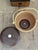 Wood Nantucket Woven Basket Signed For Sale - Image 7 of 9