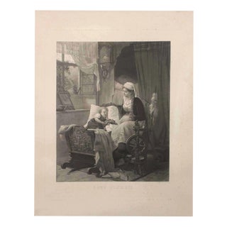 C. Böker, Sweet Sleep, Print, Framed For Sale