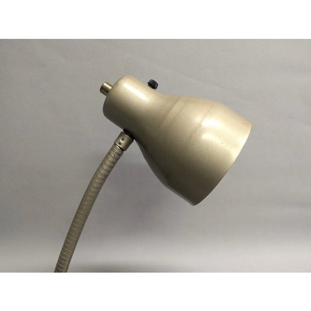 Vintage Gooseneck Desk Lamp For Sale - Image 9 of 10
