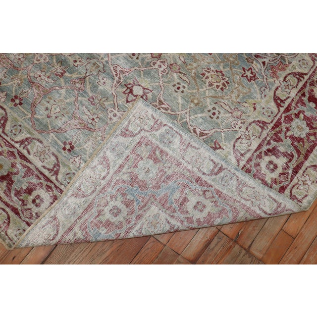 Early 20th Century Antique Zabihi Collection Persian Isfahan Rug For Sale - Image 5 of 10