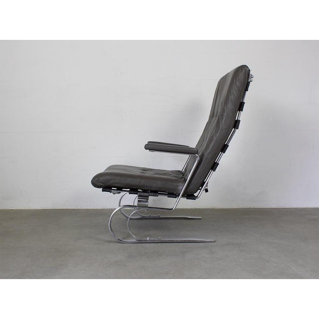 1960s Leather Armchair from Cor, 1960s For Sale - Image 5 of 12