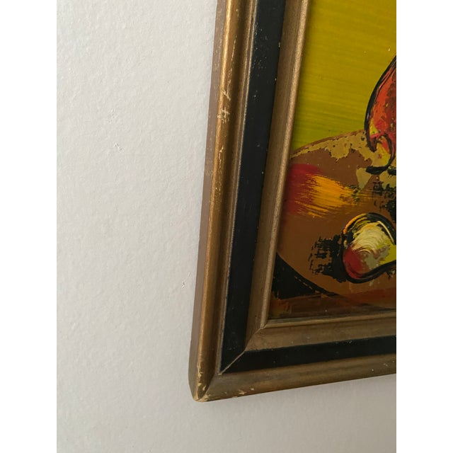 Mid-Century Still Life on Panel Framed For Sale - Image 9 of 9