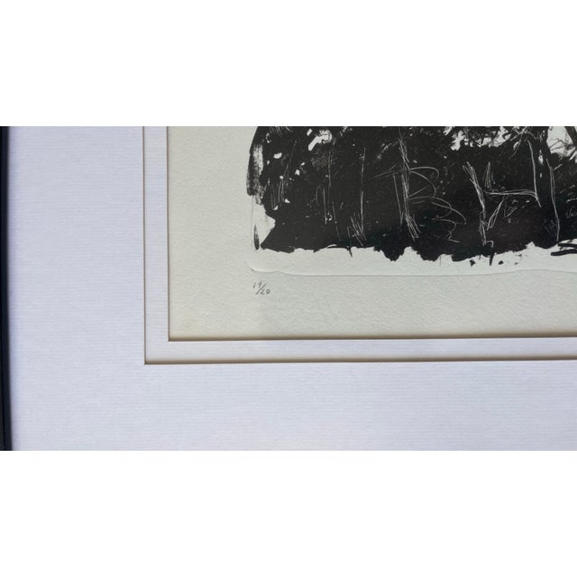 “No Vale" Limited Edition Numbered Signed Print, Matted & Framed For Sale - Image 10 of 12