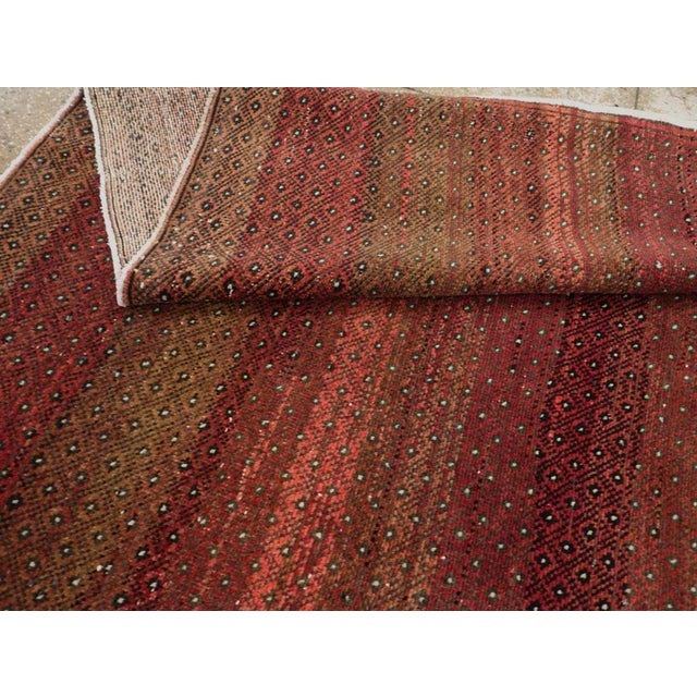 Galerie Shabab Collection Mid-20th Century Handmade Turkish Anatolian Small Room Size Carpet For Sale - Image 10 of 10