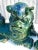 Vintage Emerald Glazed Ceramic Foo Dogs – A Pair For Sale - Image 9 of 12