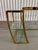 Hollywood Regency Brass Vanity / Desk in the Milo Baughman Style. Circa 1970s For Sale - Image 12 of 18