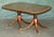 Regency Crossbanded Extendable Pedestal Dining Table in Satinwood, 1820s For Sale - Image 15 of 18