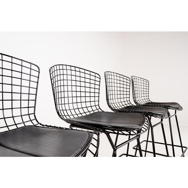 Vintage Barstools by Harry Bertoia for Knoll, 1980s, Set of 4 For Sale - Image 15 of 18