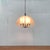 Metal Large Vintage Italian Acrylic Dome Pendant, 1970s For Sale - Image 7 of 18