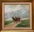 1960s Figures in a Horse-Drawn Carriage, 20th Century, Oil on Panel, Framed For Sale - Image 5 of 5