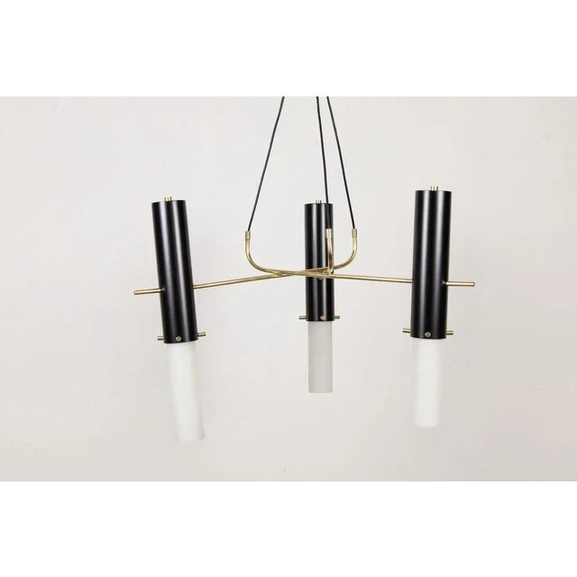 Stylnovo Pendant, 1950s, in Flawless conditions. Designed 1950 to 1959 This piece is designed in the style of the selected...
