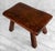 Wood Vintage Colonial Maple Footstool by Cushman For Sale - Image 7 of 9