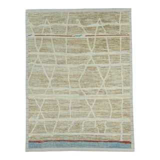 Turkish Tulu Handmade Rug 7'11" x 10'6" #20362 For Sale