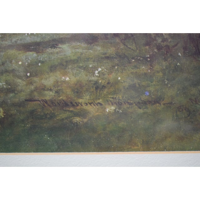 Mid 20th Century Mid 20th Century The Departing Guests Reproduction Print For Sale - Image 5 of 6