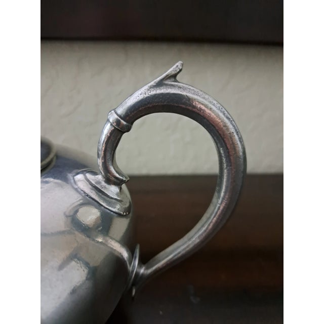 William Roberts Pewter Tea/Coffee Service - 5 Pieces For Sale In Tampa - Image 6 of 12
