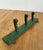 Antique Rustic Wooden Peg Hook in Green For Sale - Image 10 of 15
