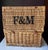 An iconic mid-century style British wicker picnic hamper from the historic London purveyor Fortnum & Mason. Crafted from...