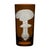 Farmhouse ARTEL Mushrooms Collection Highball in Walnut - Set of 6 For Sale - Image 3 of 8
