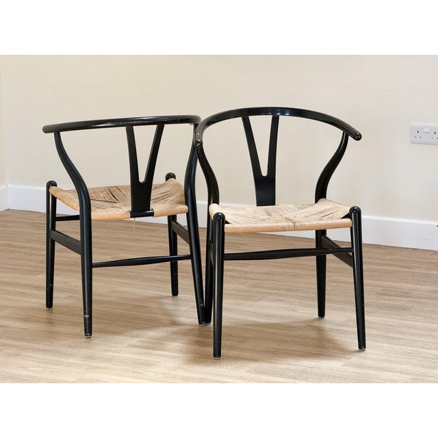 Wood CH24 Wishbone Chairs by Hans J Wegner for Carl Hansen & Søn, Set of 6 For Sale - Image 7 of 13