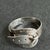 Mid 20th Century Taxco Mexico Sterling Silver Belt Buckle Ring Size 6.5 For Sale - Image 5 of 8