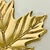 Mid 20th Century Mid-Century Boho Chic Hollywood Regency Brass Maple Leaf Sculptural Wall Object. For Sale - Image 5 of 8