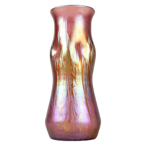 Medici Pink Glass Vase from Loetz Witwe, 1902